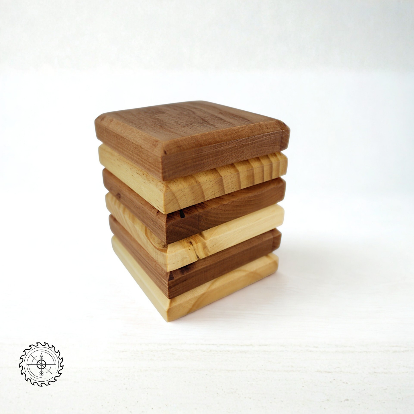 Set de Posavasos Bicolor