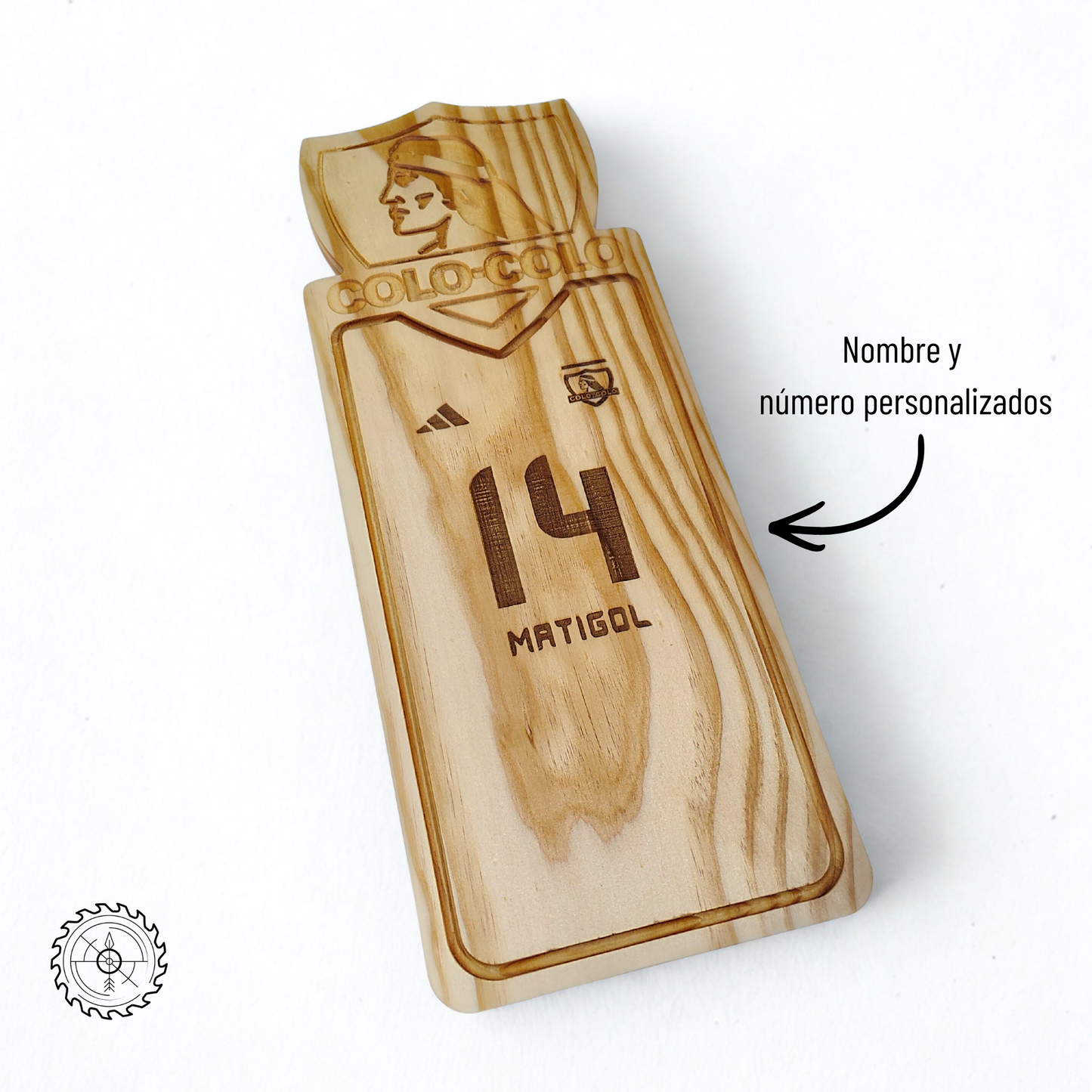 Tabla Colo-Colo Personalizada Nombre-Número