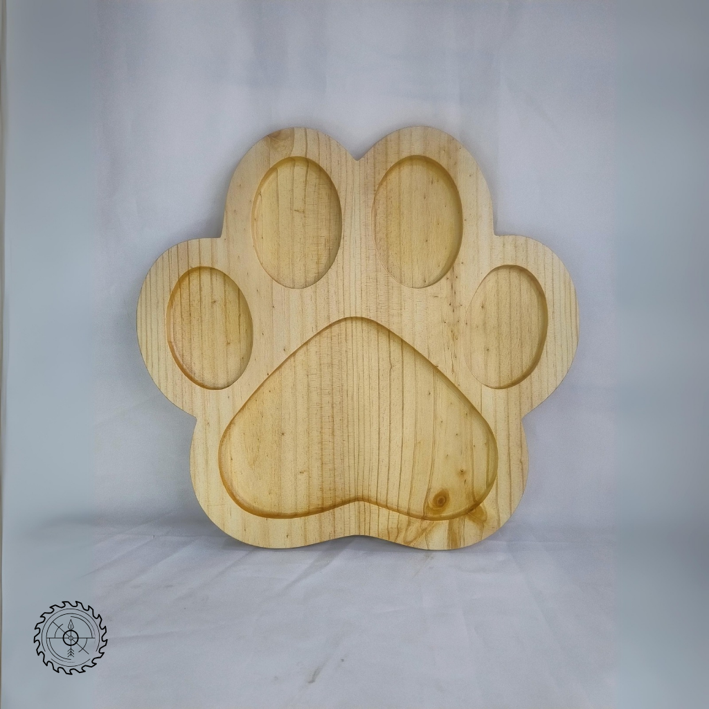 Tabla de Picoteo Huella de Perro