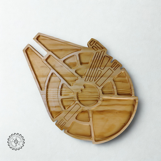 Tabla para Picoteo Halcón Milenario - Star Wars