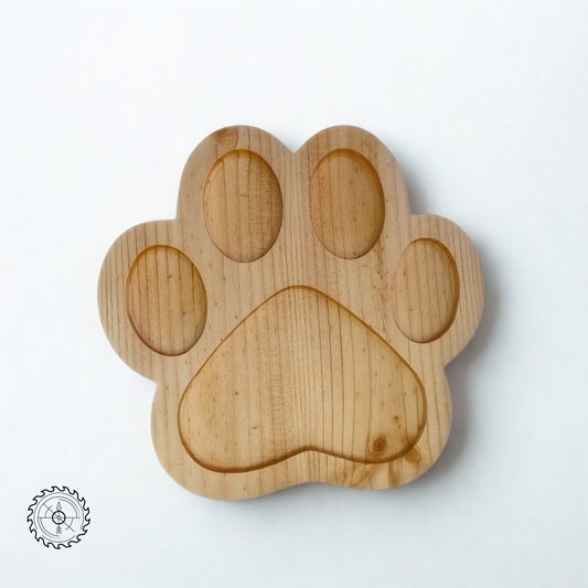 Tabla de Picoteo Huella de Perro